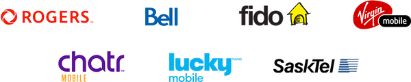 multi-carrier logos